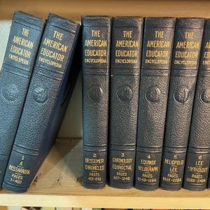 Photo of Complete Set of Encyclopedia - The American Educator