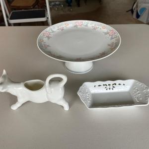 Photo of Lot of White Decorative Items