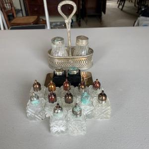 Photo of Lot of Assorted Salt and Pepper Shakers