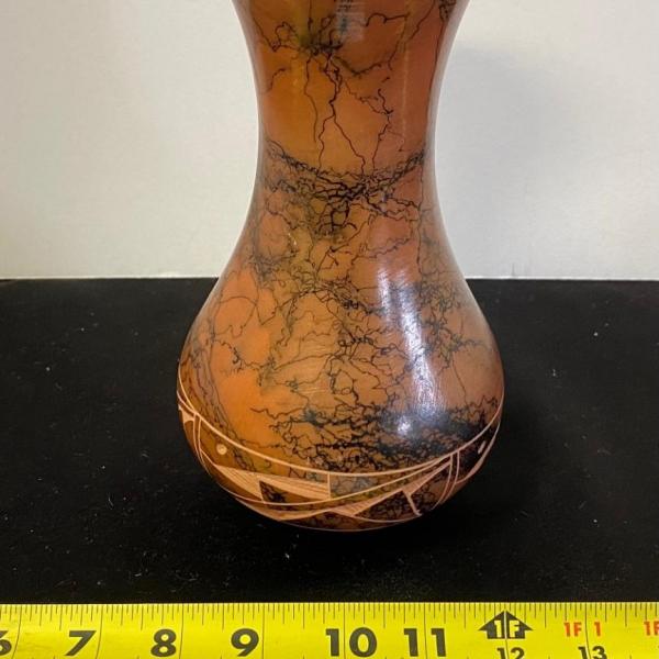 Photo of Beautiful Signed Pottery Vase