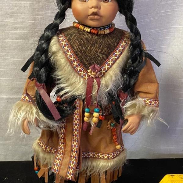 Photo of Native American Doll