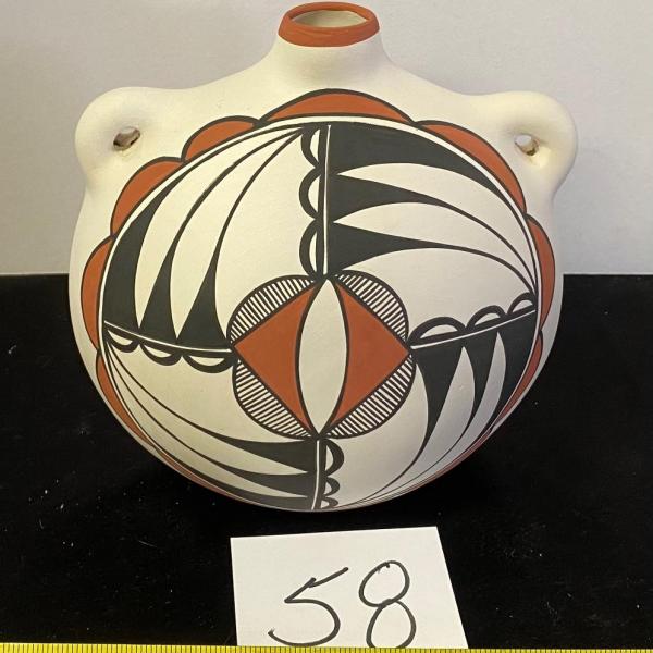 Photo of Indian Pottery Signed