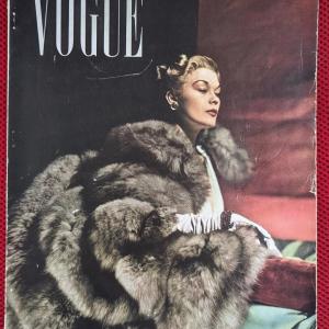 Photo of Original vintage copy of Vogue Magazine Oct 15 1937