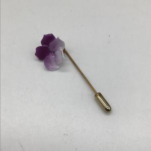 Photo of Purple flower vintage pin