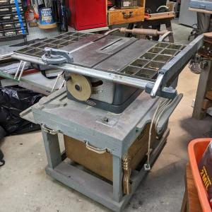 Photo of Classic Craftsman Table Saw Model 103.22161