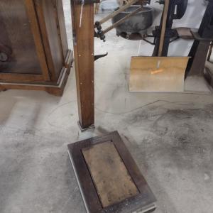 Photo of Antique Oak Frame Howe Scale Bulk Floor Scale 1887 Patent