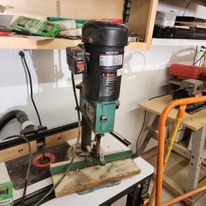 Photo of Grizzly Drill Press tested