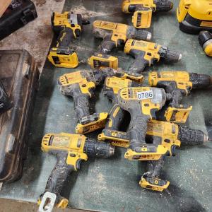 Photo of Large Lot of DeWalt Drivers untested