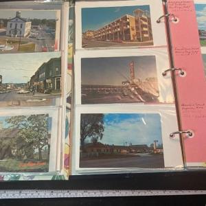 Photo of Vintage Postcard Albums