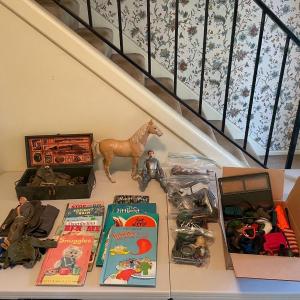 Photo of Vintage Toys and Acessories, and Books