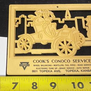Photo of Vintage Conoco Topeka Advertising
