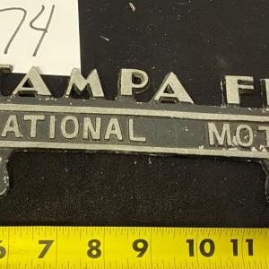 Photo of Vintage License Plate Mount Frame
