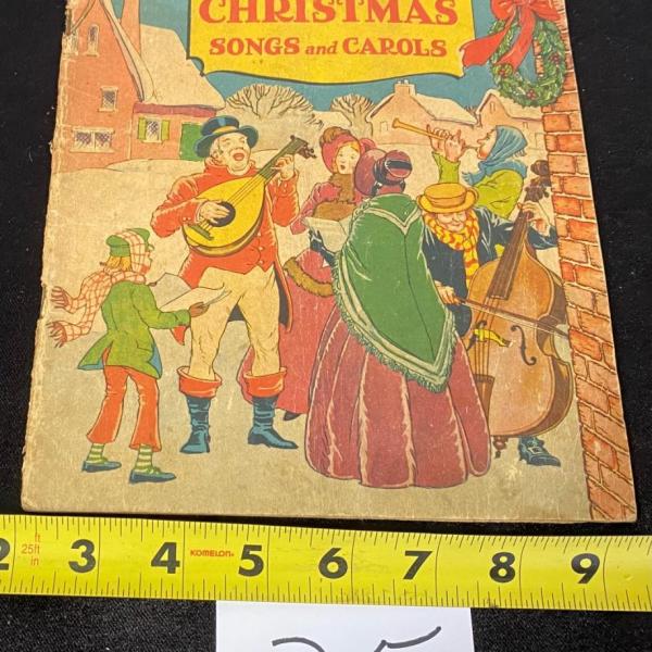 Photo of 1936 Christmas Song Book