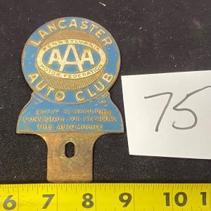 Photo of Vintage Auto Club License Plate Topper