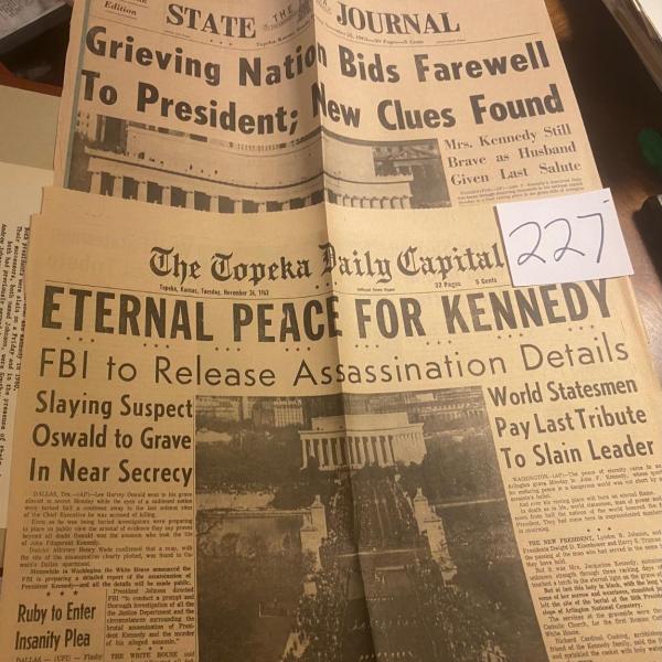 Photo of Vintage Kennedy Scrap Book