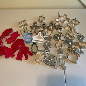 Photo of Lot of Cookie Cutters