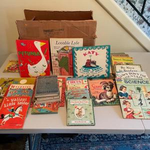 Photo of Lot of Vintage Children’s Books