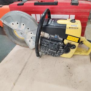 Photo of Wacker BTS 1035 Concrete Pavement Cut Off Saw Gas Power untested Has Compression