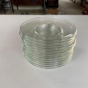 Photo of Vintage Arcoroc France Clear Bread and Butter Plates 