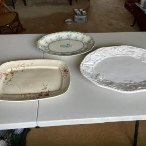 Photo of Lot of Serving Platters