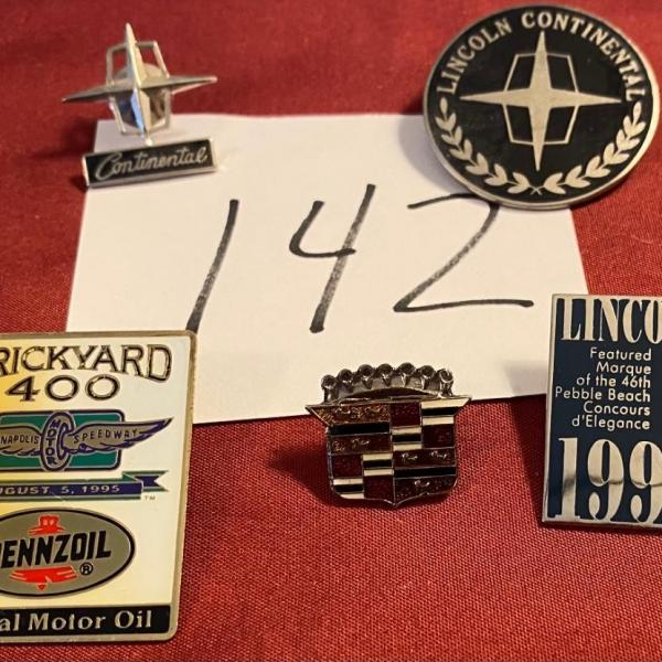 Photo of Lincoln Continental Pins and More