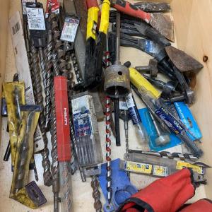 Photo of Large Drill Bit / Hand Tool Lot