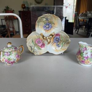 Photo of Three Vintage Porcelain Serving Dishes