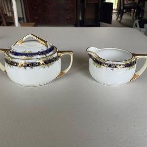 Photo of Antique Vintage Creamer and Sugar - Nippon