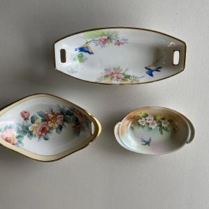Photo of Three Nippon Serving Dishes Platters
