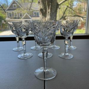 Photo of Vintage Crystal Wine Glasses - Andernach by Nachtmann