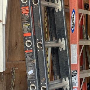 Photo of 24 ft Little Giant Fiberglass Extension Ladder