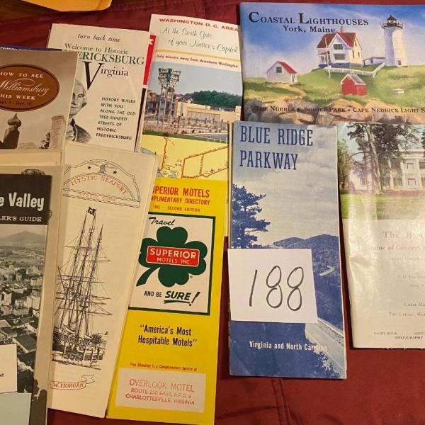 Photo of Vintage Trip Brochures