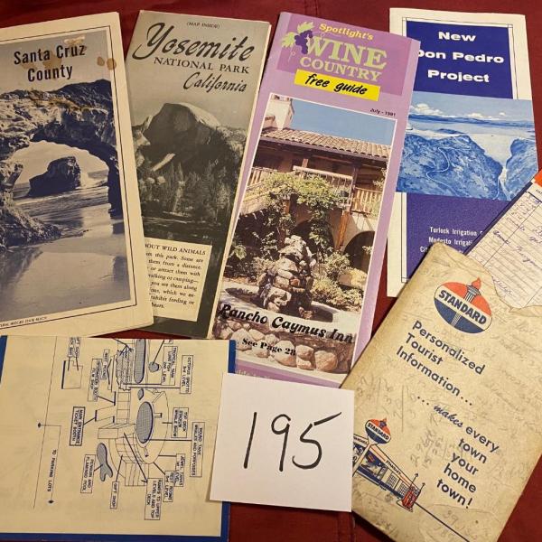 Photo of 1965 Trip Brochures