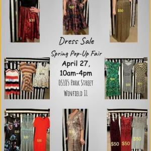 Photo of Spring Pop-Up Boutique Dress and Garage Sale