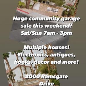 Photo of Full Community Garage Sale!