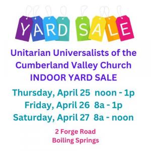 Photo of Unitarian Universalists Indoor Church Yard Sale
