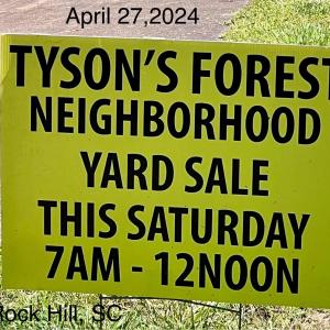Photo of TYSON'S FOREST NEIGHBORHOOD YARD SALE