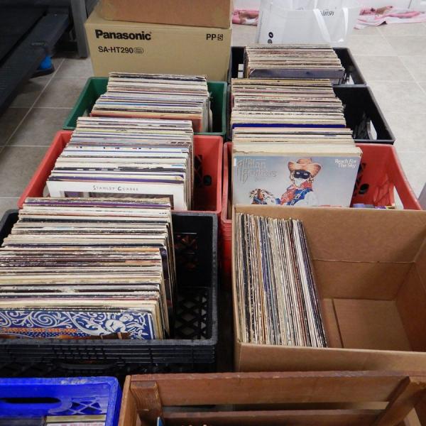 Photo of multi family garage sale.. 100's of vinyl LPs for $1 ***DATE CHANGED TO MAY 11