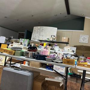 Photo of Massive church Rummage Sale fundraiser for youth camp