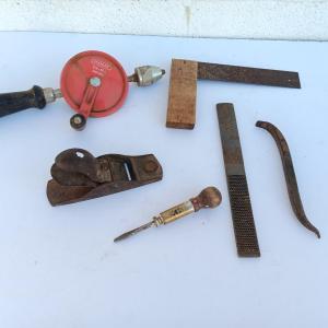 Photo of Cool Vintage small tools - Drill - planer - file and more