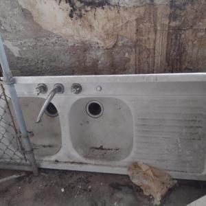 Photo of Vintage Sink with Double Drain Boards