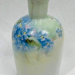Photo of Limoges Small Bud Vase Porcelain Vase with crack