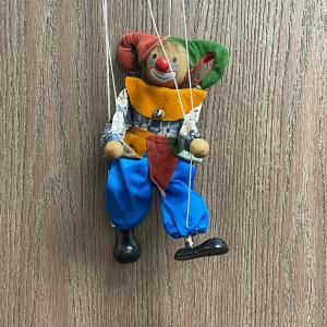 Photo of Vintage clown, marionette, puppet