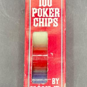 Photo of 100 Poker Chips - NIB