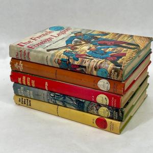 Photo of Lot of 5 hardback books LANDMARK Series Historical Children's Books