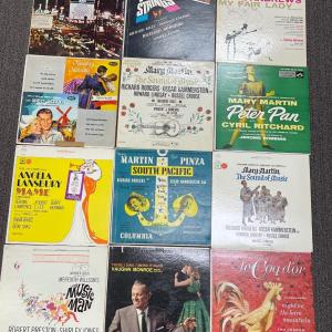 Photo of Lot of 12 Vintage Vinyl Record Albums in Good to Very Good condition