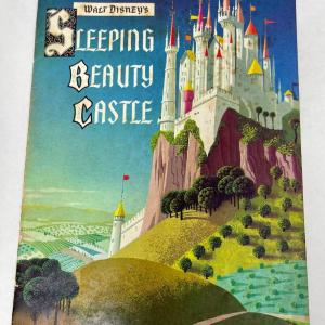 Photo of Walt Disney's Disneyland Sleeping Beauty Castle Booklet - look at great artwork 