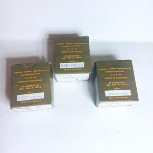Photo of Three 20 round boxes of Cal 7,62 x 51 total of 60 rounds