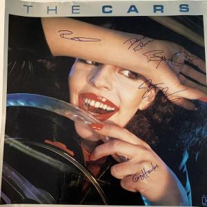 Photo of The Cars signed poster 