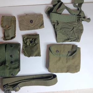 Photo of Vintage Military issued canvas bags